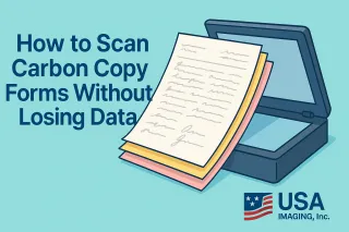 How to Scan Carbon Copy Forms Without Losing Data