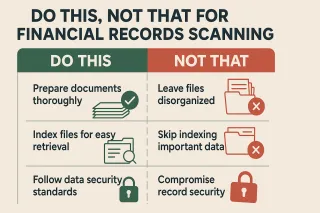Do This, Not That: Financial Records Scanning Best Practices