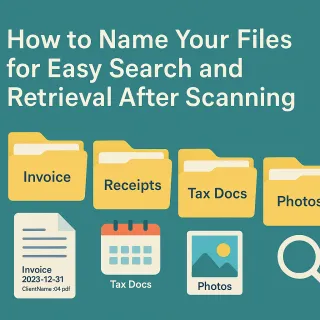 How to Name Your Files for Easy Search and Retrieval After Scanning