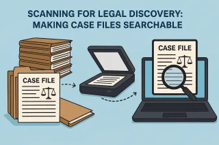 Scanning for Legal Discovery: Making Case Files Searchable