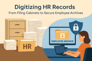 Digitizing HR Records: From Filing Cabinets to Secure Employee Archives