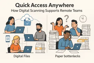 Quick Access Anywhere: How Digital Scanning Empowers Remote Teams