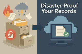 Disaster-Proof Your Records: How Digital Scanning Safeguards Against the Unexpected