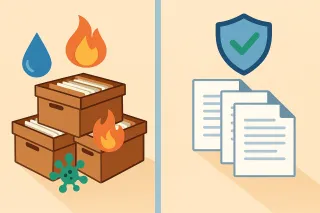 The Disaster You Don’t See Coming: Why Paper Records Are Your Biggest Liability