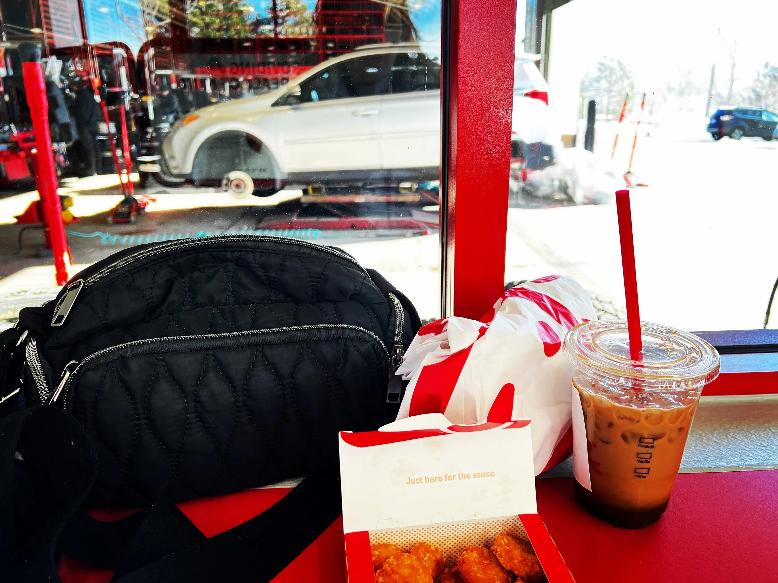 New Tires. Chic-Fil-A Iced Coffee. Easy Amazon Returns