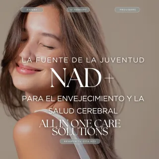 Inyecciones NAD+ en Miami Lakes - Oferta Exclusiva Mensual | All In One Care Solutions

