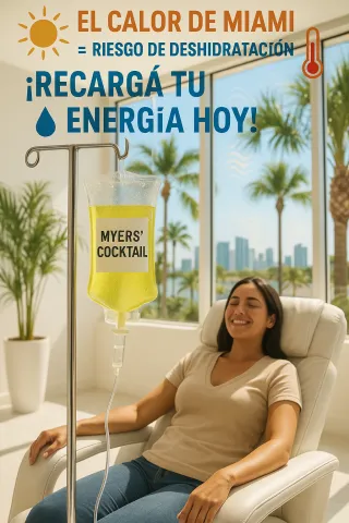 NAD+ IV Therapy Miami: Desintoxicación Celular Avanzada