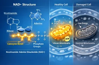 NAD+ vs NMN vs NR: Diferencias, Beneficios y Cuál Elegir