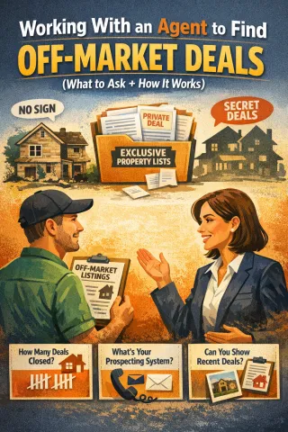 Working with an Agent to Find Off-Market Deals (The Real Strategy)