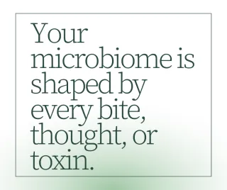 How Diet and Thoughts Shape Your Microbiome