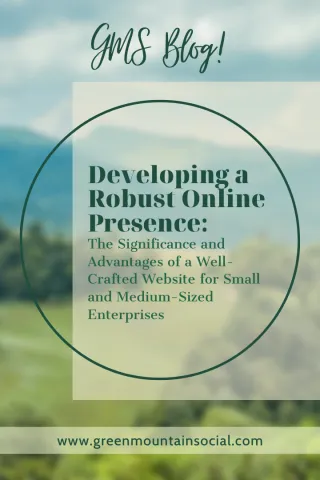 Developing a Robust Online Presence: The Significance and Advantages of a Well-Crafted Website for Small and Medium-Sized Enterprises
