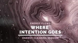 Energy Flows Where Intention Goes