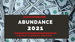 Abundance Activation 2021