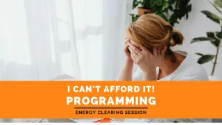 I Can't Afford It Progamming