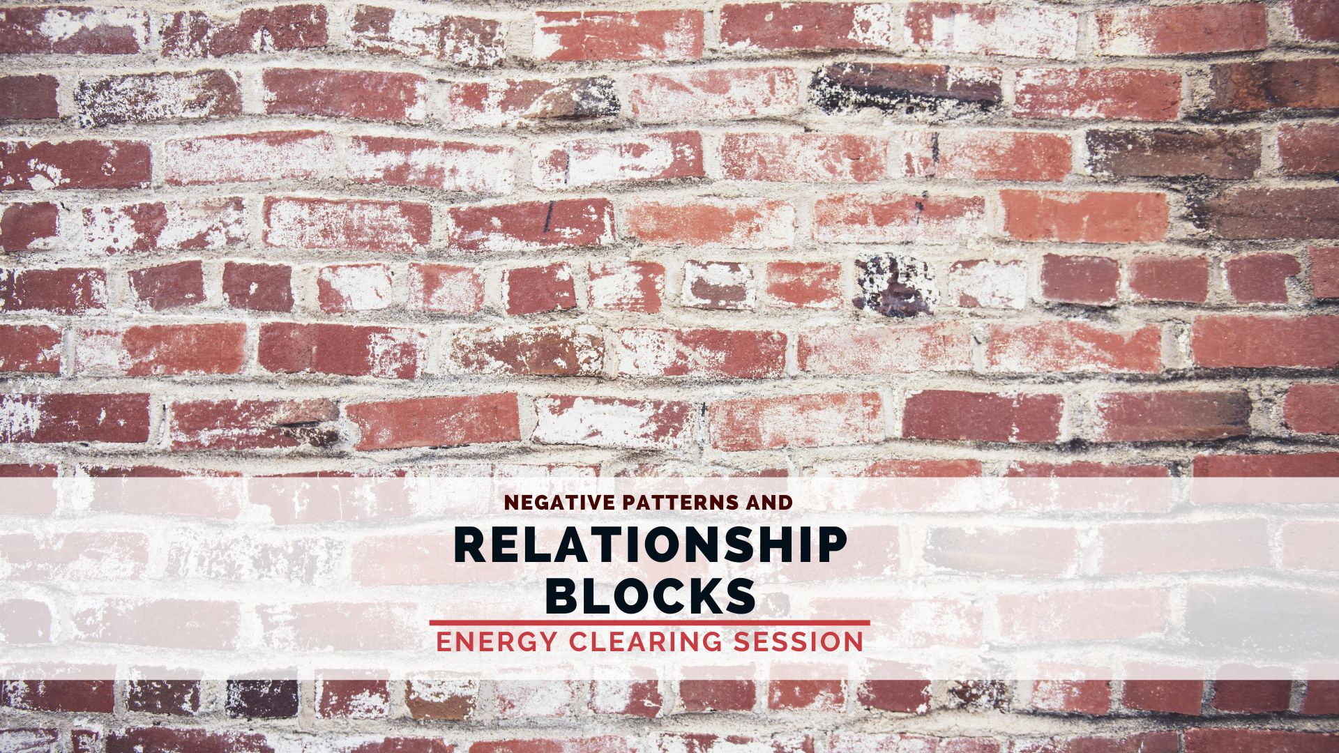 Relationship Blocks and Negative Patterns
