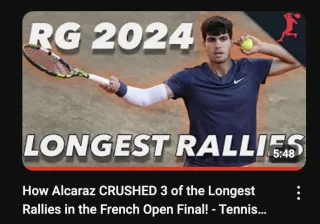 Unraveling Carlos Alcaraz’s Longest Rallies at the French Open