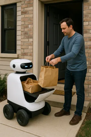 AI Meets the Real World: Geospatial Models, IBM Z17, and Delivery Robots