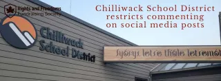Chilliwack School District restricts commenting on social media posts