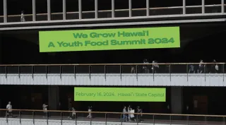 We Grow Hawai'i.  A Youth Food Summit