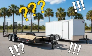 Utility vs Enclosed Trailers: Which Should You Rent in Volusia County?