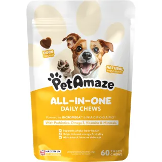 Expert Dog Trainers Endorse PetAmaze All-In-One Daily Chews