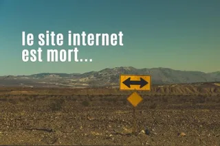 Le site internet est mort