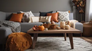 Texture-Infused Interiors:Embrace the cosy Embrace of Autumn’s Textures