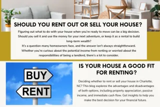 Should You Rent or Sell Your House in Charlotte, NC? Weighing the Pros and Cons