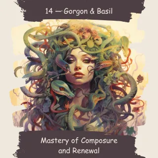 14 — Gorgon & Basil: 
Mastery of Composure and Renewal