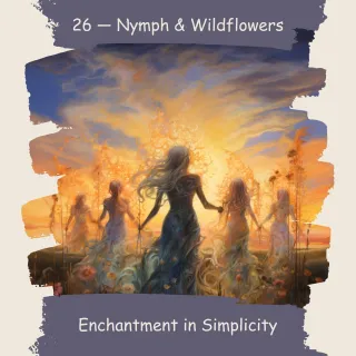 26 — Nymph & Wildflowers:  Enchantment in Simplicity