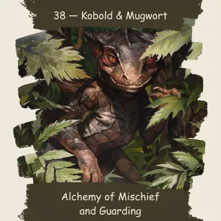 38 — Kobold & Mugwort: 
The Alchemy of Mischief and Guarding