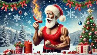 🎅 Why Santa Should Eat Cayenne Peppers Every Night Before Bed – Ho Ho HOT! 🌶️