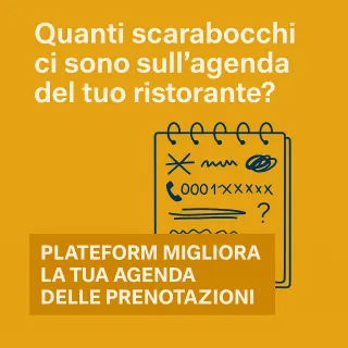  Quanti scarabocchi ci sono sull’agenda del tuo ristorante?