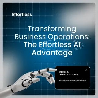 Transforming Business Operations: The Effortless AI Advantage