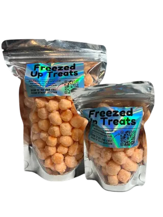 Freeze-Dried Burst Bites Orange – A Bright & Crunchy Citrus Explosion!