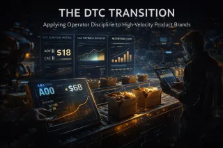 The DTC Transition: Applying Operator Discipline to High-Velocity Product Brands By Justin Muir