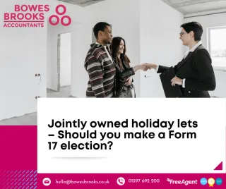 Jointly owned holiday lets – Should you make a Form 17 election?