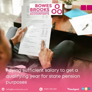 Paying sufficient salary to get a qualifying year for state pension purposes