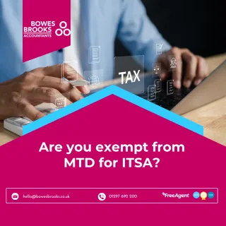 Are you exempt from MTD for ITSA?