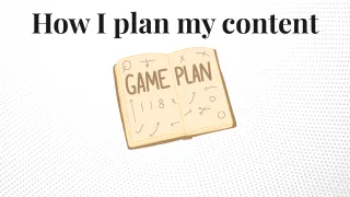 How I Plan My Content: A Step-by-Step Framework for High-Converting Marketing
