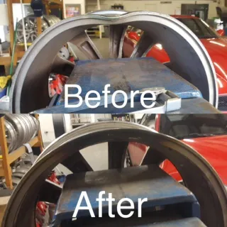 Bent Wheel Repair at Houston Wheel Repair
