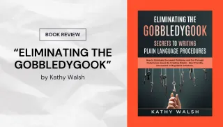 Book Review: "Eliminating the Gobbledygook" by Kathy Walsh