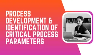 Process Development and Identification of Critical Process Parameters (CPPs)