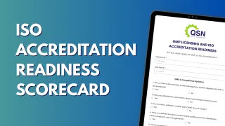 ISO Accreditation Readiness Scorecard
