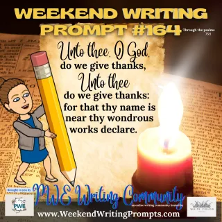 Weekend Writing Prompt #164