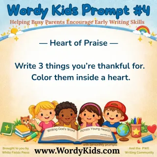 Wordy Kids Prompt #4
