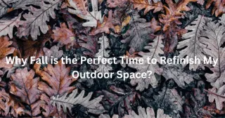 Deck Staining in Kansas City: Why Fall is the Perfect Time to Refinish Your Outdoor Space