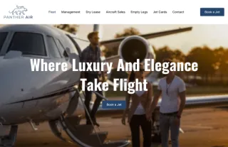Panther Air Launches Innovative New Website to Enhance Customer Experience