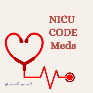 NICU Code Meds