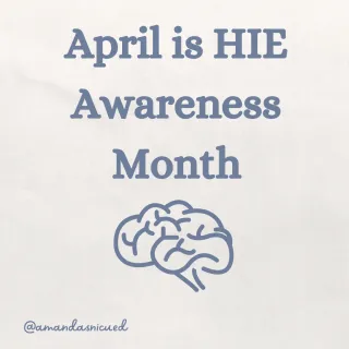 April is HIE Awareness Month